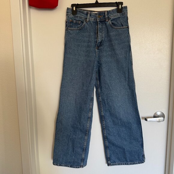 Sezane Denim - Sezane wide leg trousers